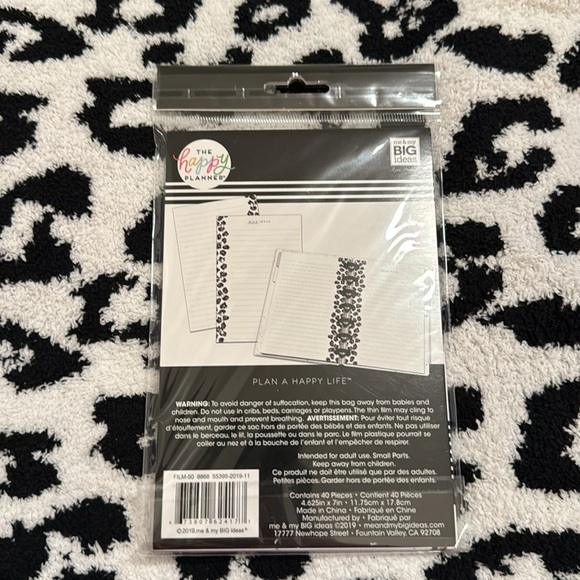 The Happy Planner Mini Size Filler Paper Pack - Picture 2 of 4